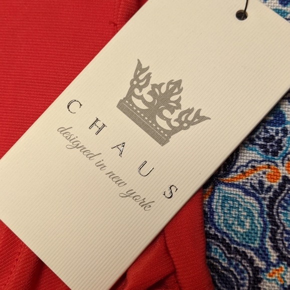 Chaus red/coral top sleeveless top - Picture 5 of 5